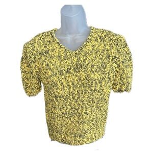 Vintage Rainbow Ridge Yellow and Black Women’s Sweater Size Small